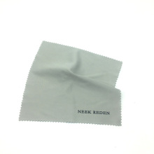 邦博润超细纤维灰色眼镜布 屏幕清洁布 单色双色丝印眼镜布