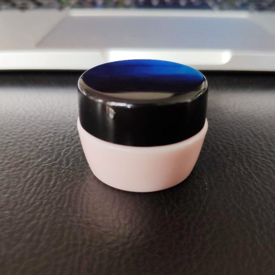 En stock 5ml esmalte de uñas pegamento botella vacía PP plástico esmalte de uñas pegamento sub-botella cepillado pegamento japonés esmalte de uñas botella de pegamento