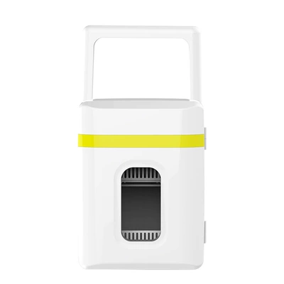 Car Appliances Mini Car Refrigerator Soyuducular - yellow-strip