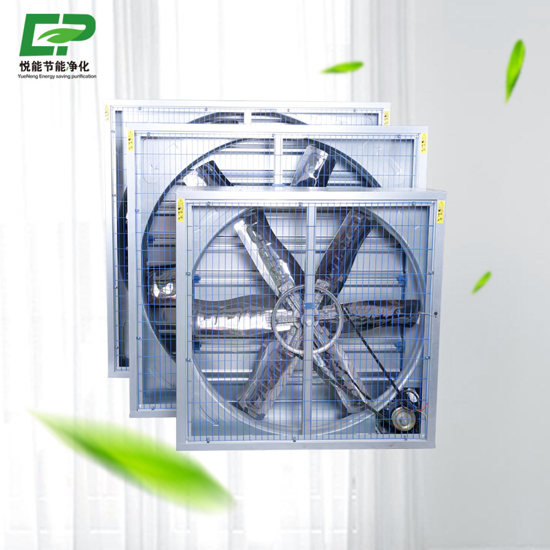 荐 工业镀锌板负压风机重锤式负压 风机 厂房通风降温排风扇吸风