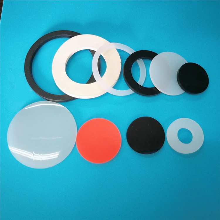 中山路灯防水密封硅胶平垫插头软胶垫圈透明硅橡胶垫片M5*12*0.8