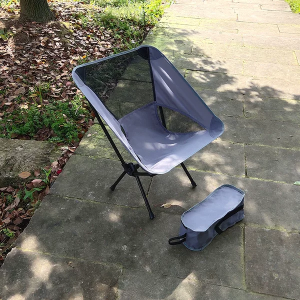 Leisure Outdoor Folding Chair Space Chair Camping Beach Chair Comfortable Simple Moon Chair