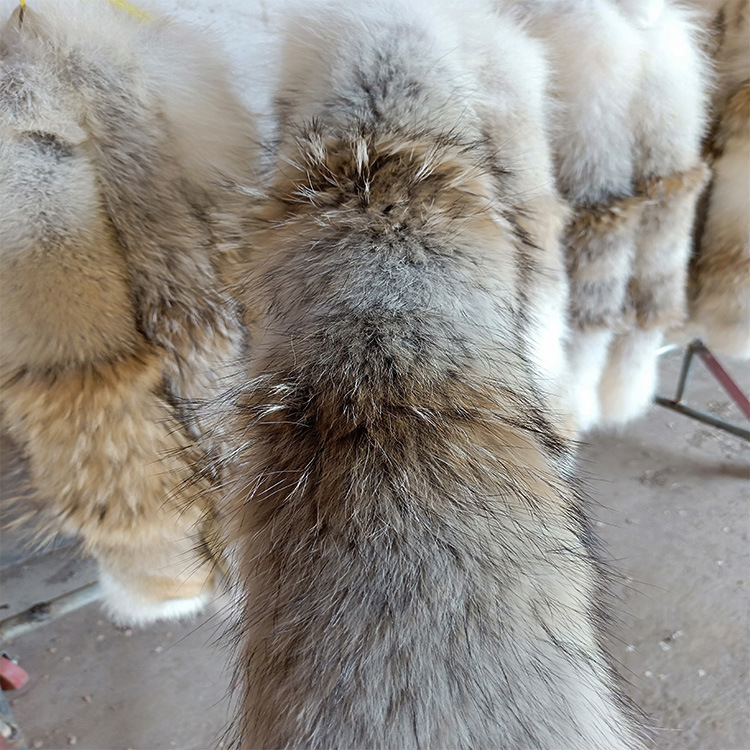 Hebei Daying Imitation Wolf Fur Collar Customized First-Hand Source Direct Supply Canadian down Jacket Western Blue Gray Fur Collar Hebei Daying Imitation Wolf Fur Collar Customized First-Hand Source Direct Supply Canadian down Jacket Western Blue Gray Fur Collar