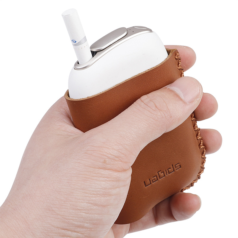 Handheld Ploom S Protective Case & Ploom S Storage Bag, handmade genuine leather, dropshipping and cross-border shipping available.