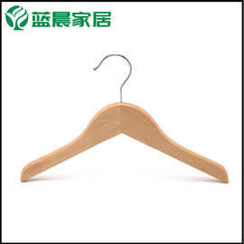 源头工厂儿童木衣架枫木制造衣挂小衣架宠物衣撑子儿童套装挂衣架
