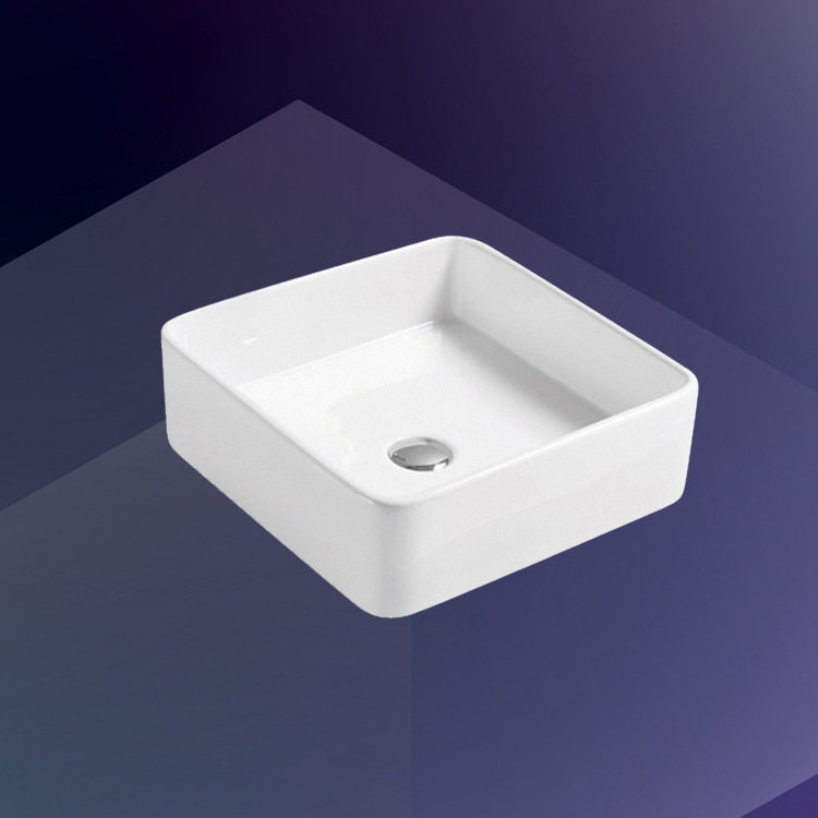 Fábrica creativa nueva Mesa lavabo redondo artístico lavabo de cerámica
