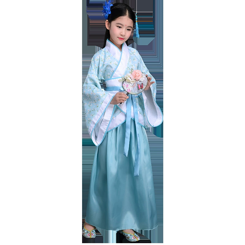 Детский Hanfu, костюм, семейный стиль, детская одежда, для подростков