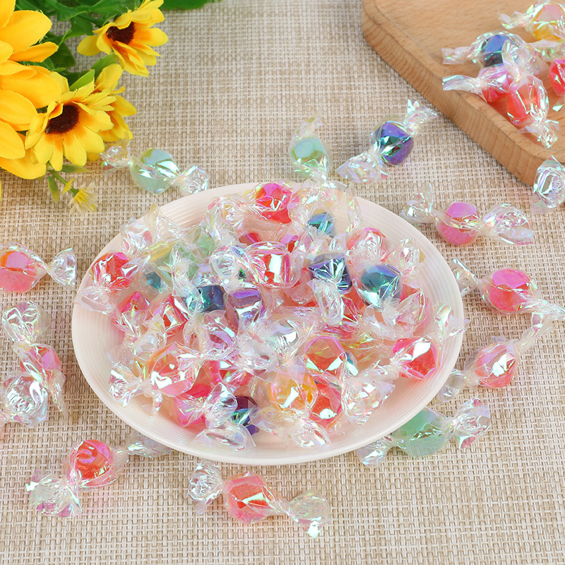 Dropshipping Manufacturer Spot Wholesale Colorful Paper Crane Small Candies Fruit Flavor Hard Candies Wedding Mixed Batch Small Sour Candies in Bulk
