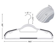 Amazon Cross-Border Anti-slip Seamless Clothes Drying Rack Wet and Dry Plastic Clothes Rack Adult Household Wardrobe Clothes Rack