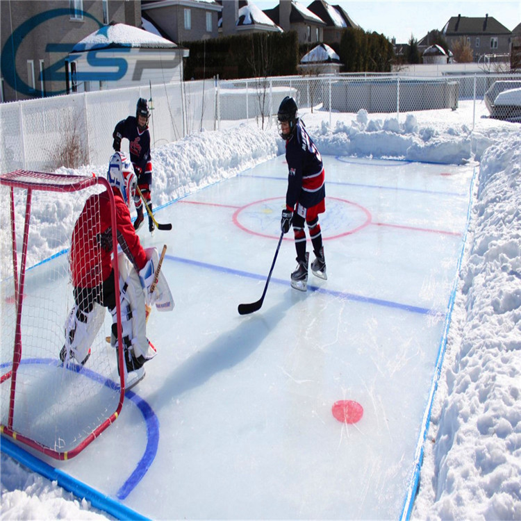 高分子聚乙烯冰场 抗老化 抗冲击 滑冰场地板
