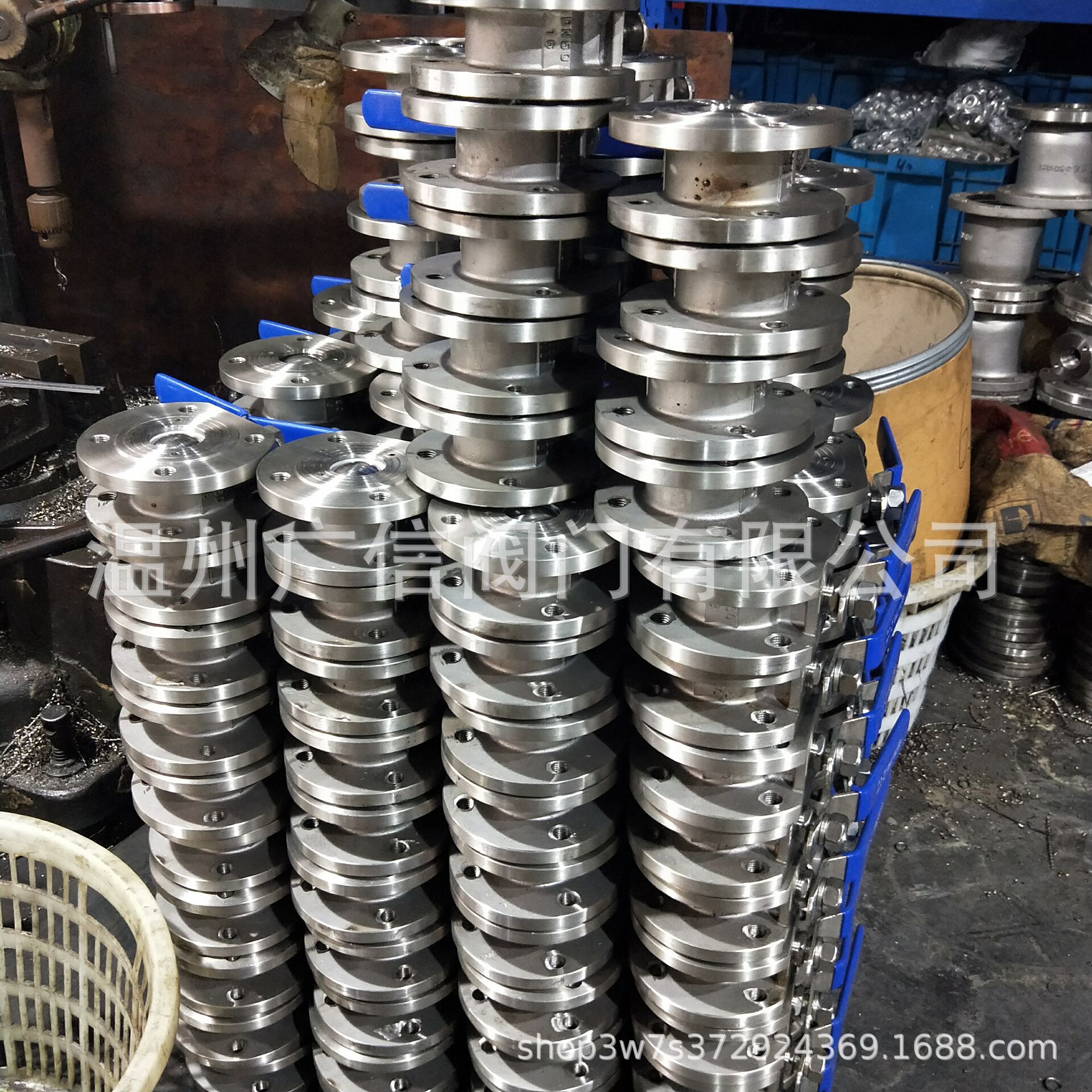 厂家供应Q71F-16P不锈钢一体式球阀 薄型意式法兰球阀