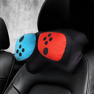 Car Pillow Neck Pillow Car | Headrest - red-and-blue-palm-machine-single-headrest