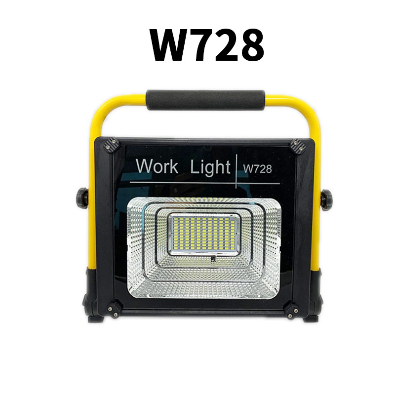 Nueva venta al por mayor fuerte luz LED Luz de inundación de alta potencia al aire libre sitio de construcción luz USB carga directa reflector lámpara de iluminación portátil