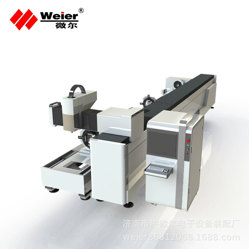 Пользовательские ЧПУ смарт-нержавеющая сталь круглая труба квадратная труба вырезает перфоратор машина для лазерной резки металла волокна