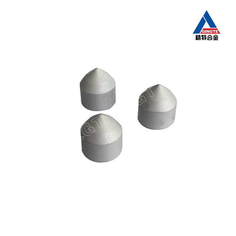 厂价供应 YG6 YG8硬质合金顶尖 地矿类钻头用钨钢尖形球齿高硬度