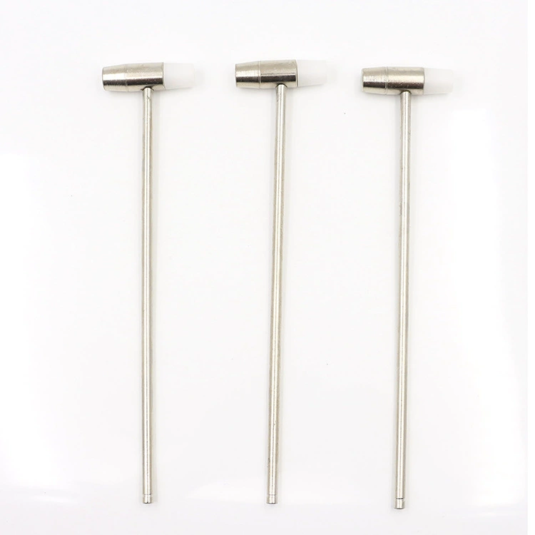 Watch Repair Hammer (Pu Xiaohammer) Small Dual-Face, Metal Handle, Metal & Hard Plastic Heads, 17 cm