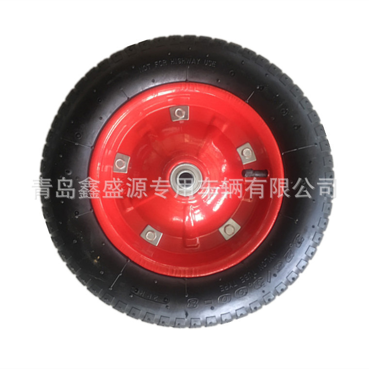 13寸13*3.00-8平板车货仓车充气轮 13寸3.00-8平花橡胶充气内外胎