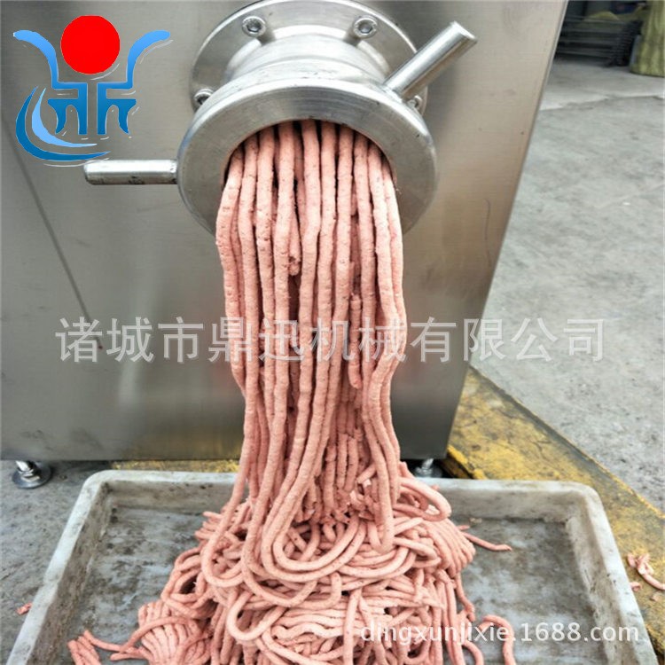 冻肉立式绞肉机 全自动肉馅绞肉机设备 大型电动碎肉机 鼎迅