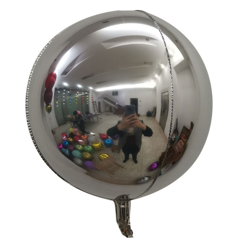Globo aluminio redondo 4D grande