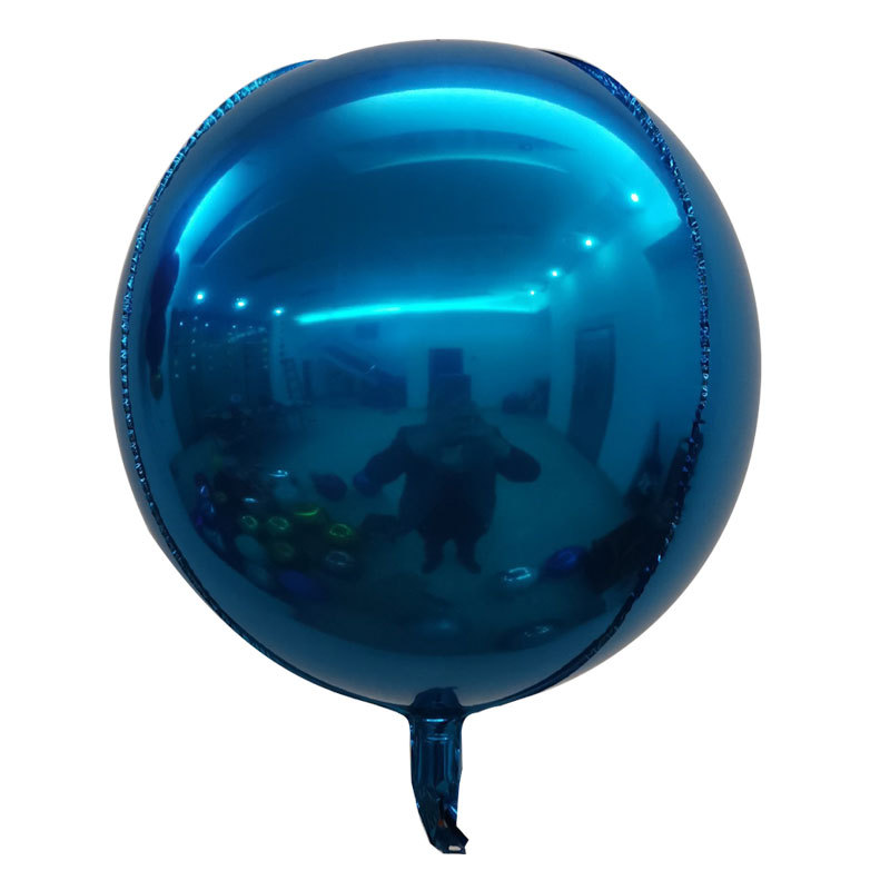 Globo aluminio redondo 4D grande