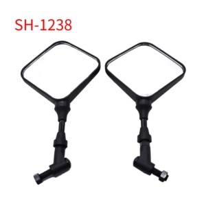 Yu Shan SH-1238 Motorcycle Universal Rear View Mirror Electric Vehicle Modified Rear View Mirror 8mm/10mm Convex Mirror Wholesale