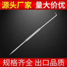厂家供应双头划线针出口品质划针镀镍瓷砖划线笔形划针合金划线笔