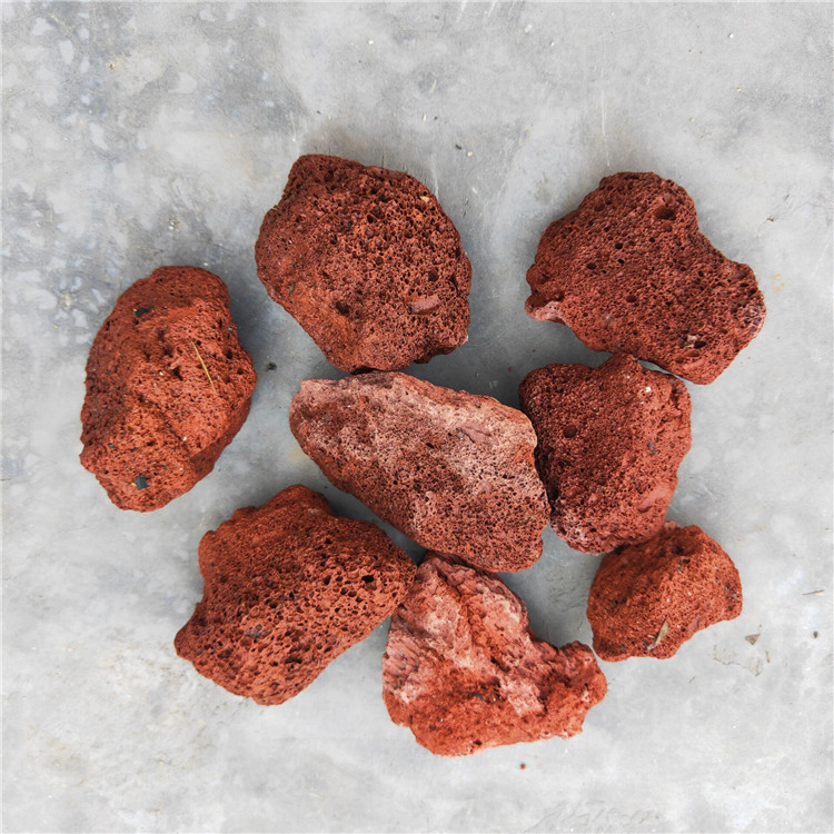 供应水处理火山石 造景用大块火山石 多肉用火山石颗粒  火山石粉