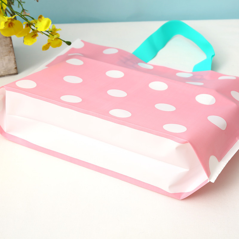 Bolso de plástico esmerilado bolsa de ropa al por mayor bolsa de tienda de ropa de gran tamaño pequeño embalaje de regalo caja de zapatos bolsa de impresión