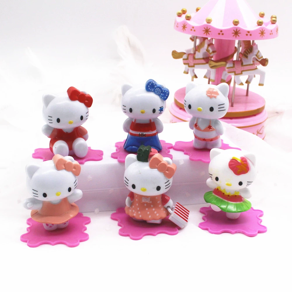 Hello Kitty, мультяшная игрушка, украшения, кукла, букет, опт, ручная работа