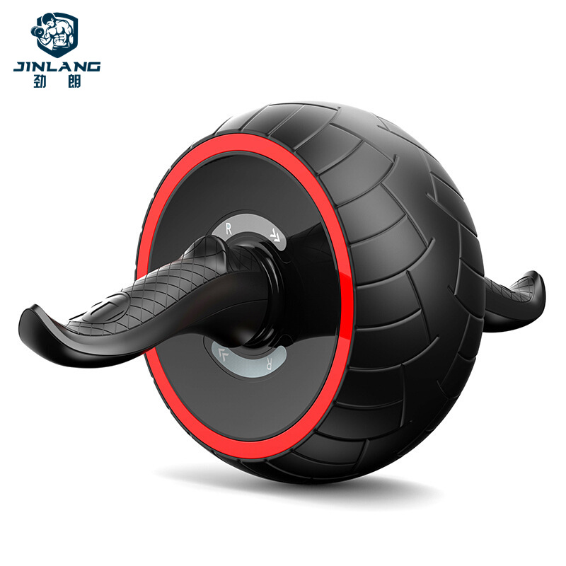 La piel del neumático rebote rueda abdominal rueda muscular equipo de fitness hogar hombres y mujeres delgada vientre empuje rueda rodillo principiante