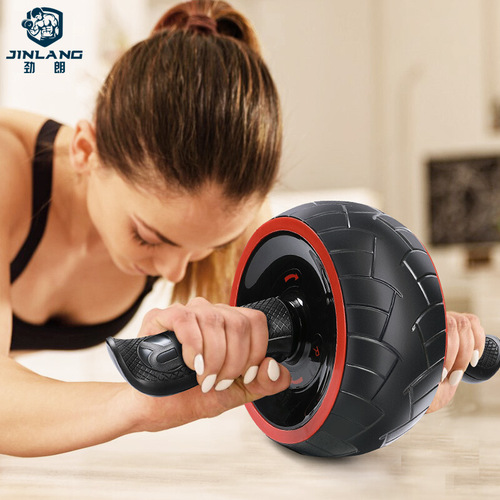 Tire rebound fitness abdominal wheel abdominal muscle wheel fitness equipment home men and women slim belly push wheel beginners