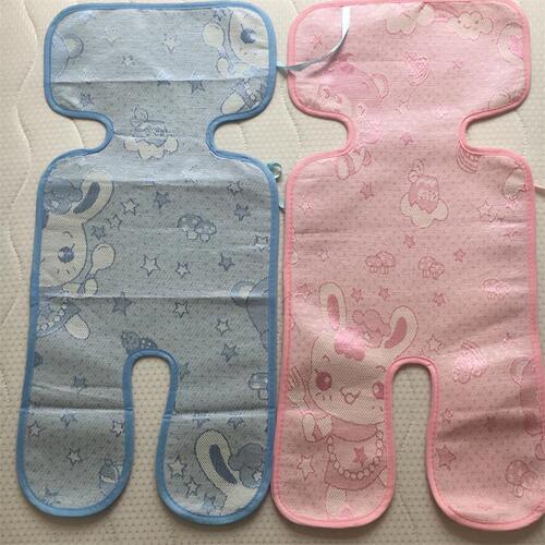 Universal high-end ice silk mat for baby stroller, ice silk mat for child safety seat, ice silk mat