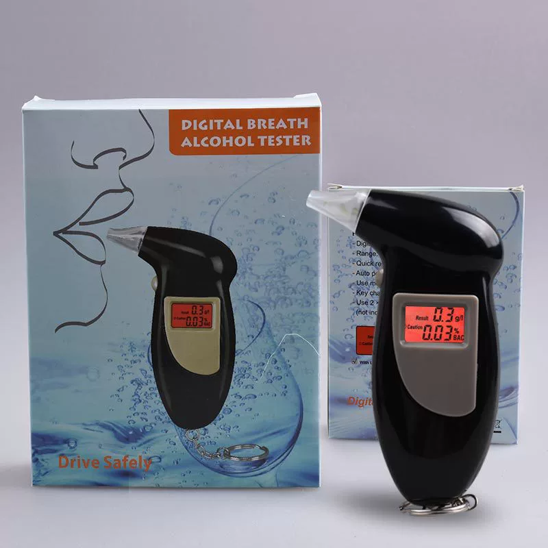 Spot AT-86 Bird Big Bird Back-light Alcohol Testing Instrument Express Testing Instrument English Manual with 5 blowing mouths
