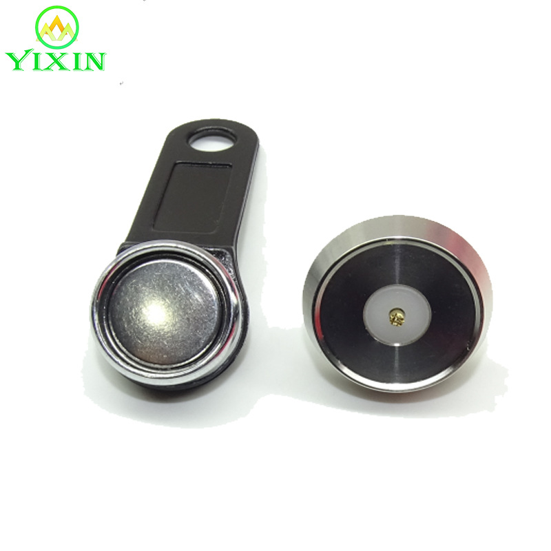 DS1990卡接触式智能卡不锈钢IB卡电子钥匙带手柄 IBUTTON钥匙TM