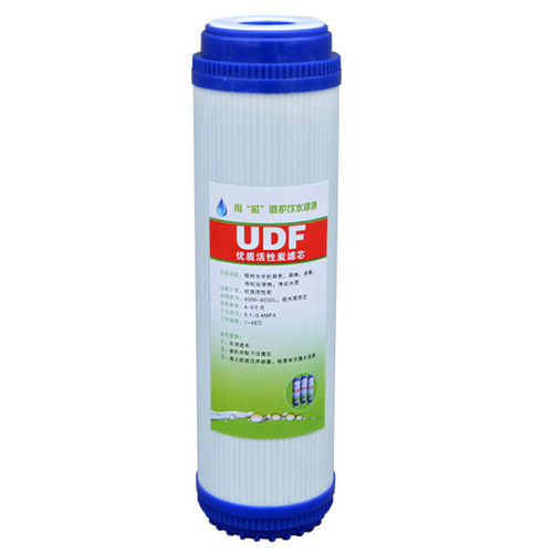 Factory direct supply of 10-inch granular activated carbon water purifier filter element UDF coconut shell front carbon household machine accessories