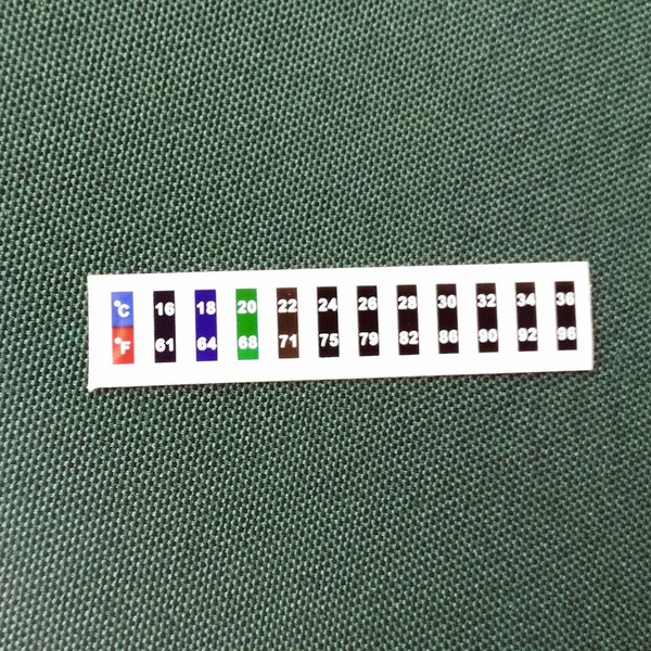 Thermometer for water