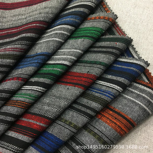 Yarn-dyed Striped Cloth Strips Ethnic Style Strips Cloth Bamboo Cotton Strips Cloth Strips Yarn-dyed Striped Cloth