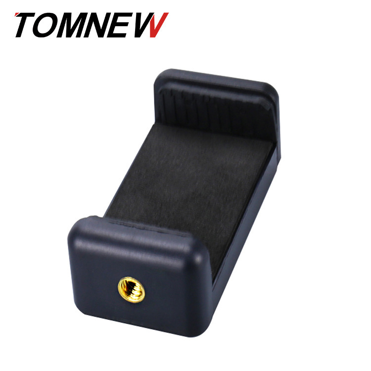 Hot shoe clip double hole clip 1/4 screw stretch clip live selfie phone clip separate vertical clip