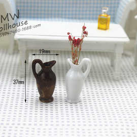 52DOLLHOUSE 娃娃屋配件模型微缩食玩场景 迷你陶瓷花瓶  C5002
