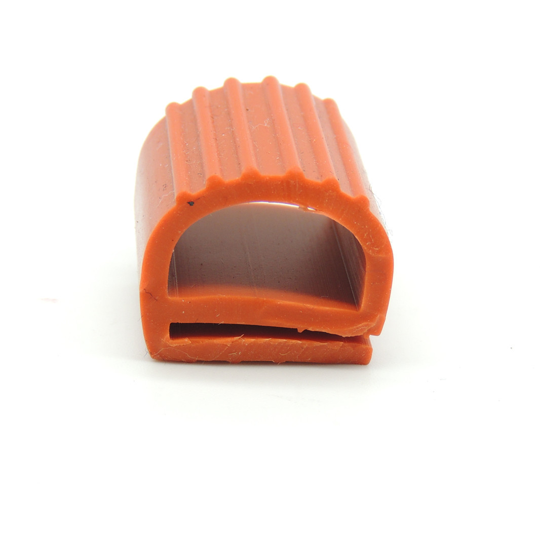 海广曙硅胶密封条 耐高温密封条 e型硅胶条 烤箱密封条