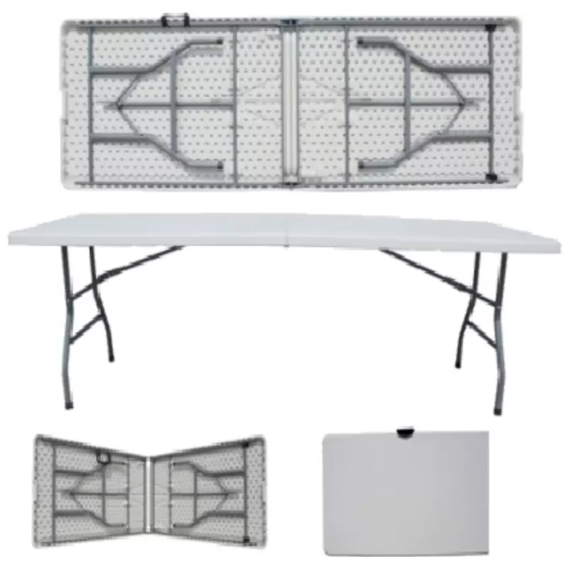 便携长桌 餐桌 培训会议吹塑折叠桌 摆摊桌户外折叠桌椅 厂家供销