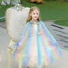 Children's cloak, trench coat, clothing, princess veil, halloween, “Frozen”