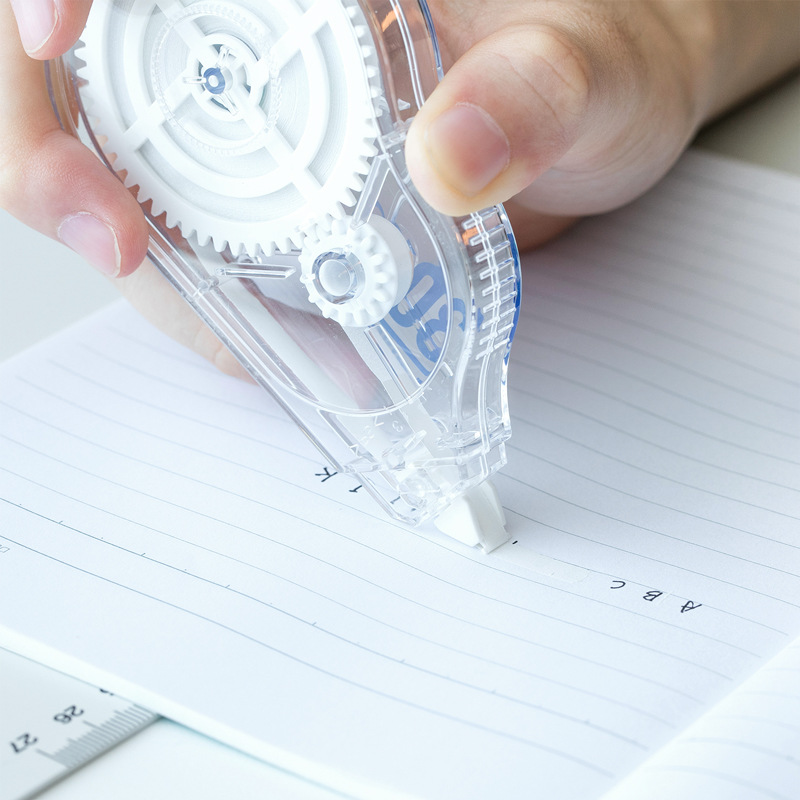 (2개) 델리 문구 수정테이프 30미터 대용량 수정테이프 수정테이프 8145 학생 사무용품