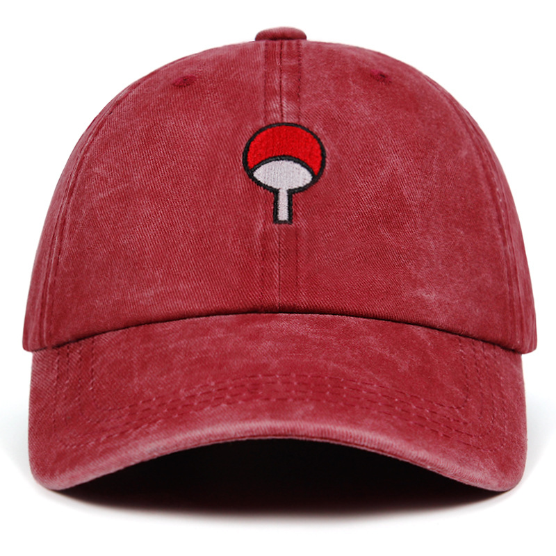 빨간 씻어 데님 풍선