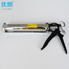 厂家直销手动东泰玻璃胶枪可旋转胶枪不锈钢打胶器室温固化胶枪