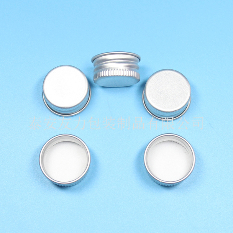 厂家批发各种规格螺纹口铝盖翻边铝盖 保健品铝盖口服液铝盖