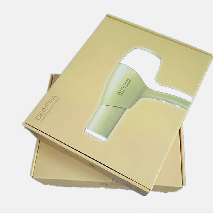 吹风机包装盒 350G白板纸大飞机盒 瓦楞纸 彩纸盒环保定制