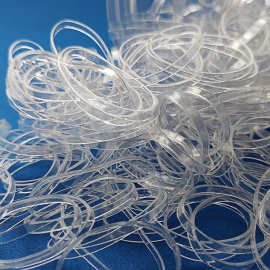 厂家透明橡皮筋 TPU皮筋 透明皮套橡皮圈 耐老化高温皮圈皮斤橡筋