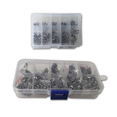 American Style Loop Eight-character Ring Set 100 Pieces 500 Units Fishing Tackle Connector Fishing Gear Fishing