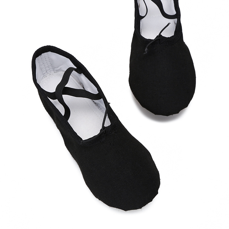 Zapatos de Ballet de fondo suave zapatos de cuerpo zapatos de yoga niños y niñas practican zapatos de baile zapatos de garra de gato aeróbicos Gimnasia